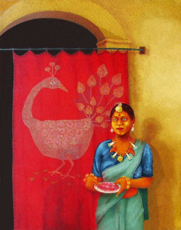 Basanta Utsav painting is available for sale