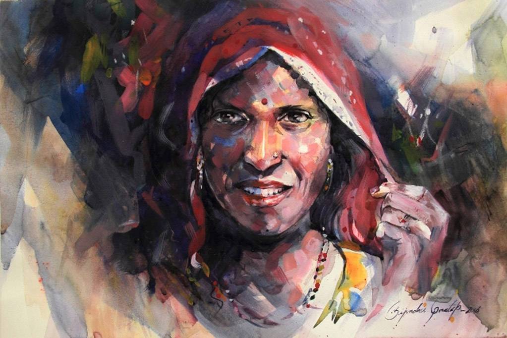 The Original painting Waiting for Love from the contemporary art gallery is now available