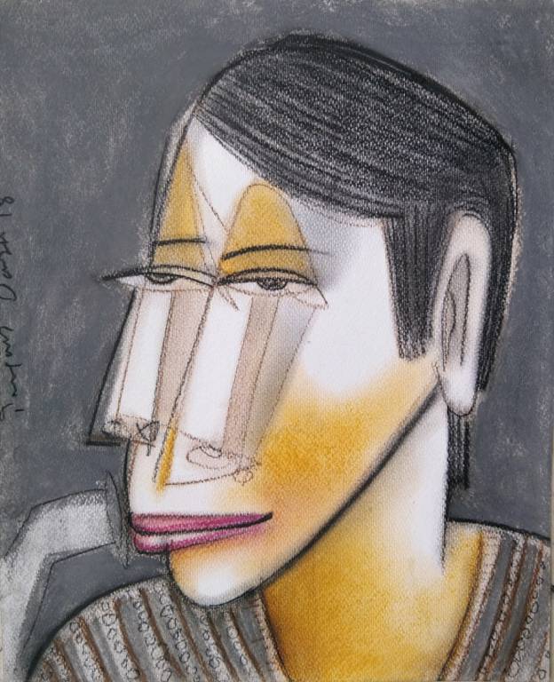 The original painting Moving Face is now available at The Art Gallery