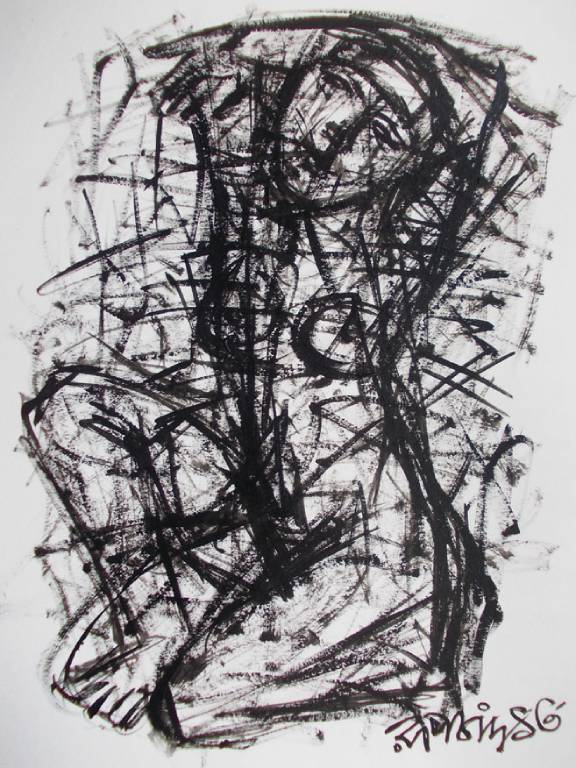 The Original painting Pose is now available at the Art Gallery Shop