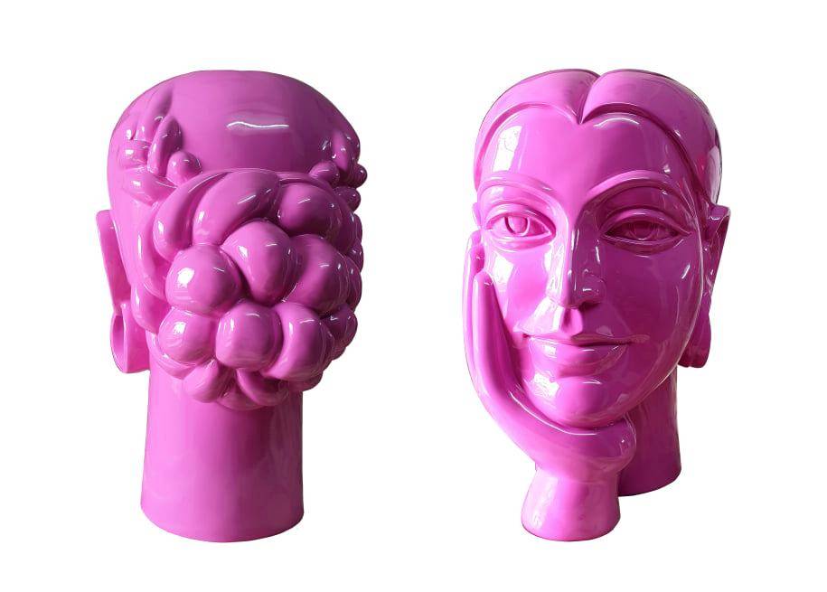 The original Sculpture Gentle Smile - V is now available in the Online Art Gallery