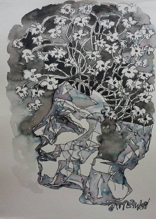 The original painting Developed Thinking is now available at the Contemporary Art Gallery