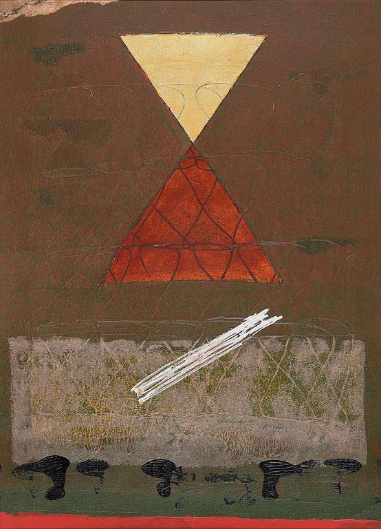 The original painting Triangles is now available at The Art Gallery
