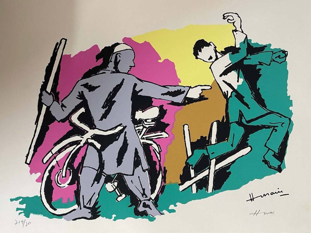 The Original painting Iqbal - VI is available for sale at the Art Gallery near me