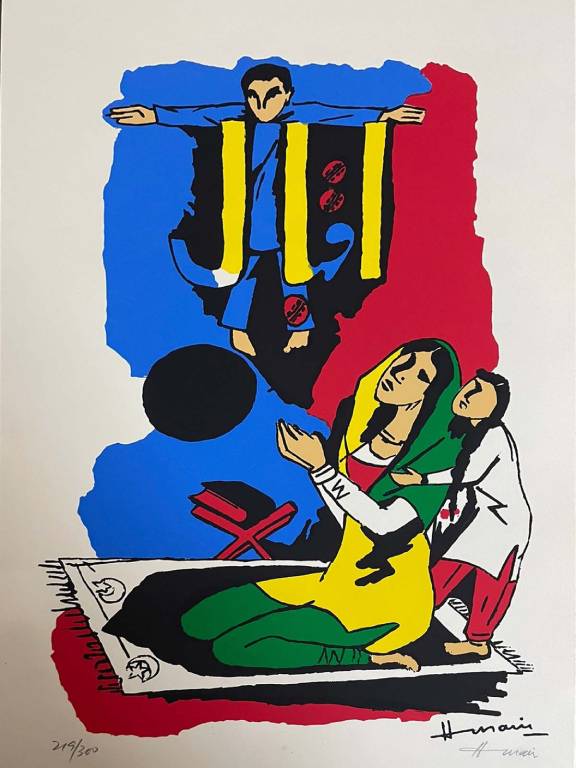 The Original Painting Iqbal - II is now available for buy at the Contemporary Art Gallery