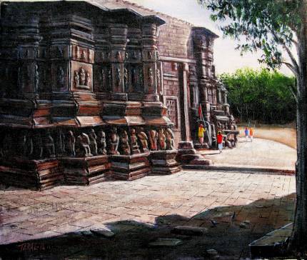 Temple in Sunlight
